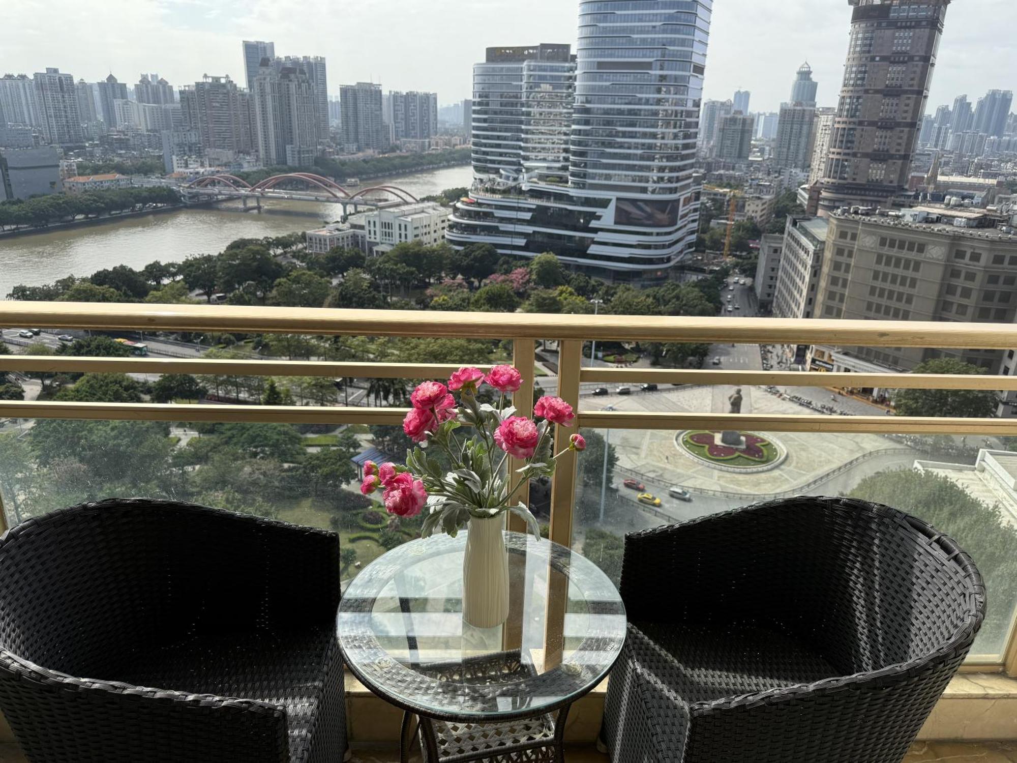 Waifiden Guangzhou Haizhu Square Wanyi Apartment Exterior photo