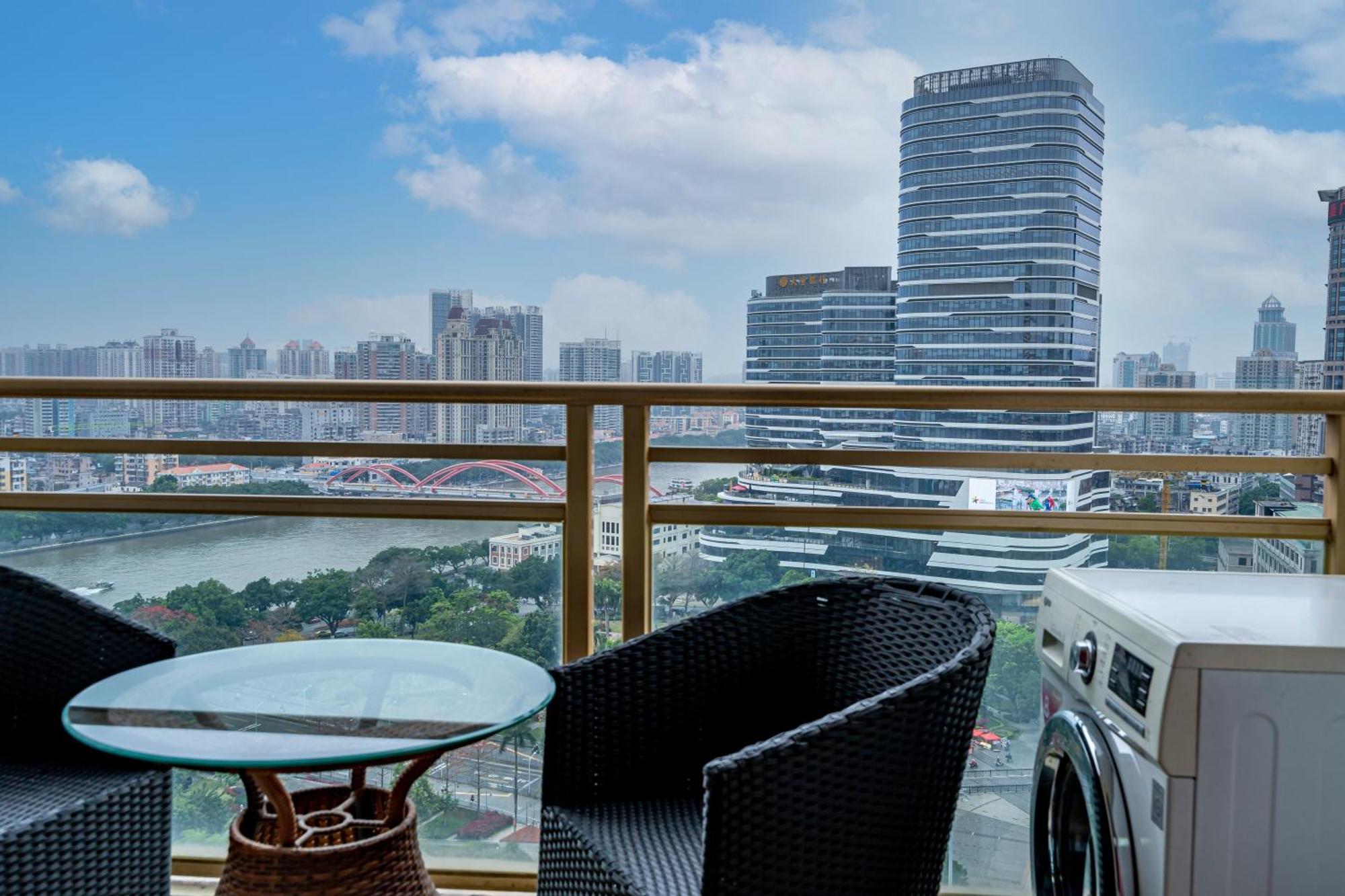 Waifiden Guangzhou Haizhu Square Wanyi Apartment Exterior photo