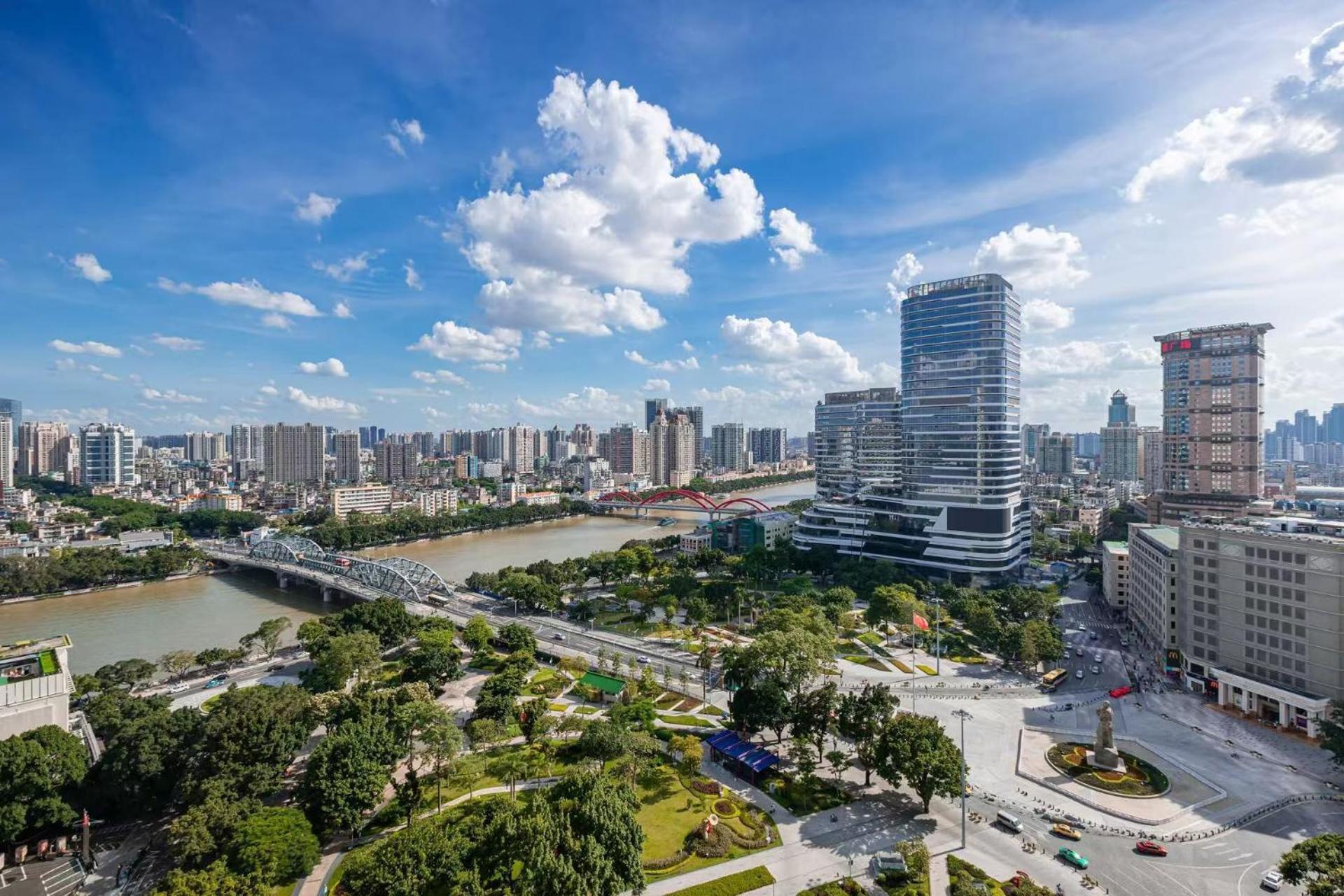 Waifiden Guangzhou Haizhu Square Wanyi Apartment Exterior photo